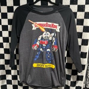 Garbage Pail Kids ROY BOT Baseball Tee